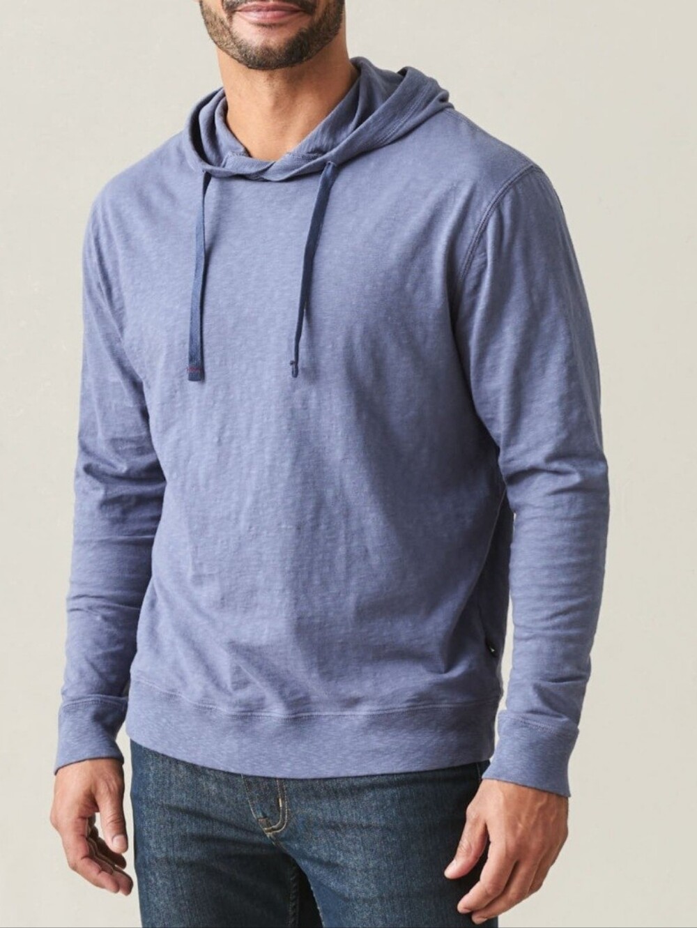 American Giant Lightweight Hoodie Men's XL Blue Sweatshirt NWOT